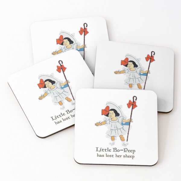 Item preview, LITTLE BO-PEEP HAS LOST HER SHEEP (Clear Background with text) designed and sold by johndhalsted.