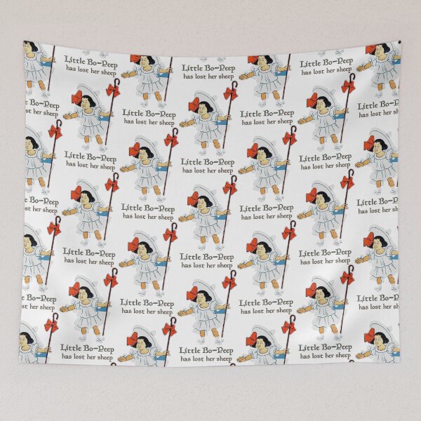 Item preview, LITTLE BO-PEEP HAS LOST HER SHEEP (Clear Background with text) designed and sold by johndhalsted.
