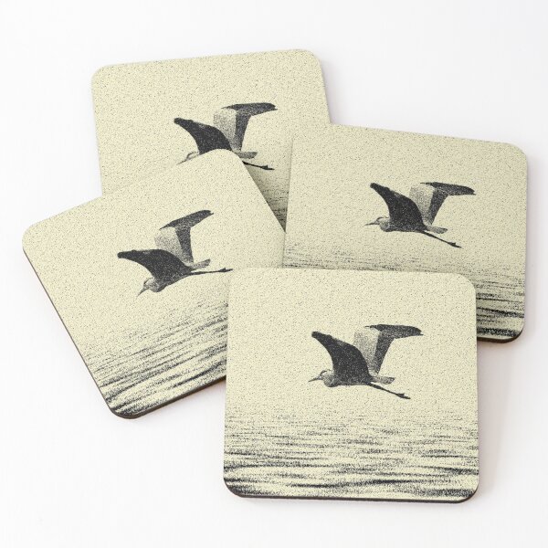 Item preview,  Flying Gray Heron over the lake designed and sold by Guardi71.