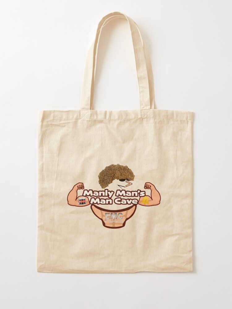 manly tote bag