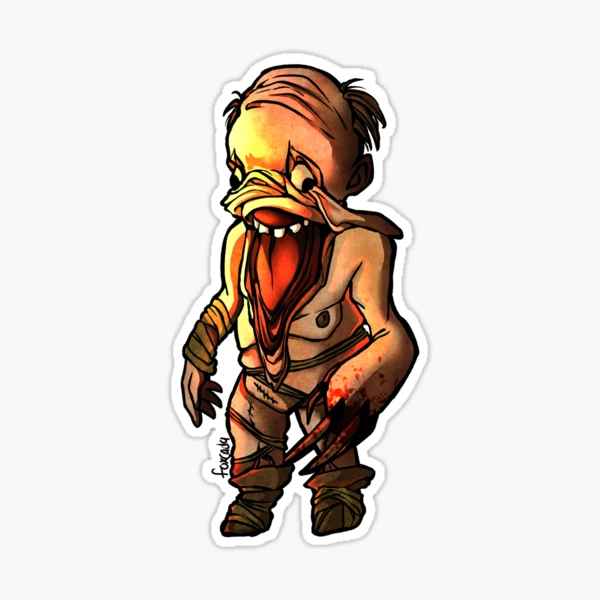 SCP-173 Chibi Sticker for Sale by Foxcada