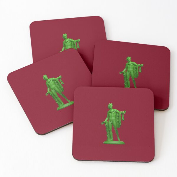 Item preview, Apollo Belvedere - LOARTZ Sculpture - Green designed and sold by URBANCRAFTee.