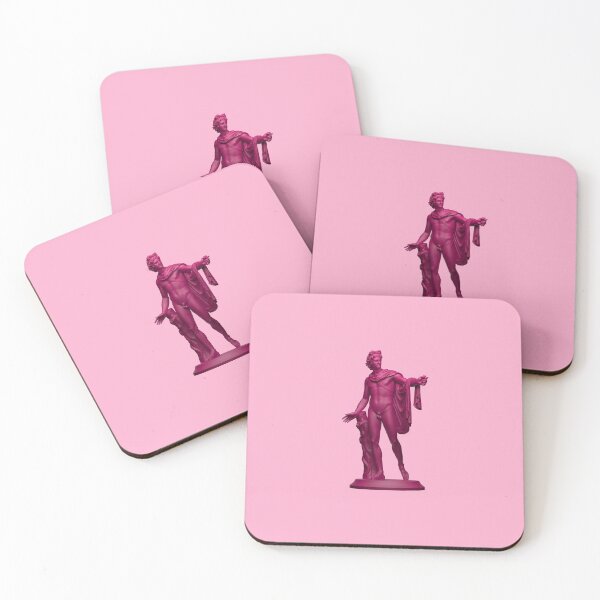Item preview, Apollo Belvedere - LOARTZ Sculpture - Pink designed and sold by URBANCRAFTee.