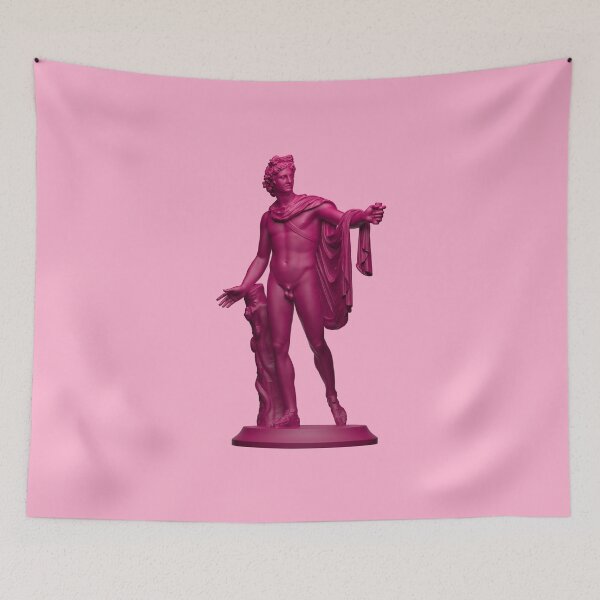 Item preview, Apollo Belvedere - LOARTZ Sculpture - Pink designed and sold by URBANCRAFTee.