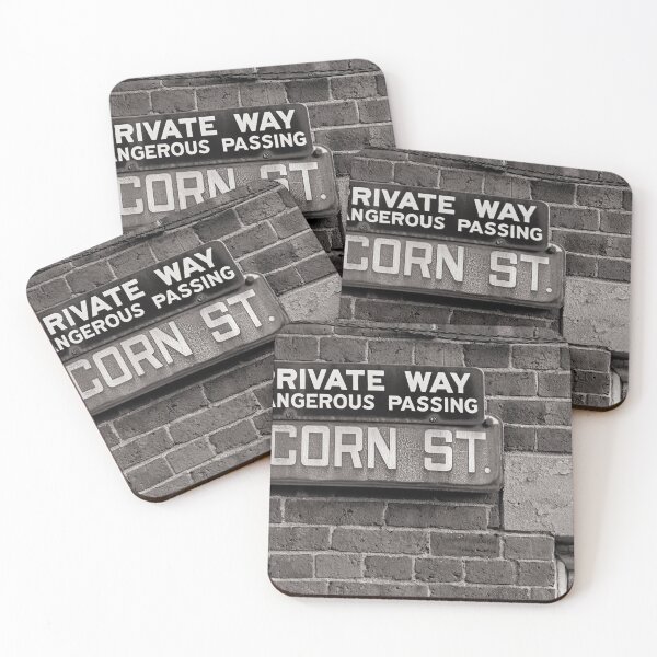 Item preview, Acorn Street Sign B+W designed and sold by Gerard Fornarotto.