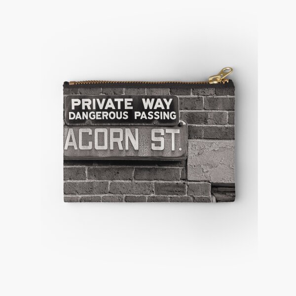 Item preview, Acorn Street Sign B+W designed and sold by Gerard Fornarotto.