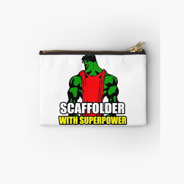 Item preview, Scaffolder with Superpower designed and sold by StickerApe.