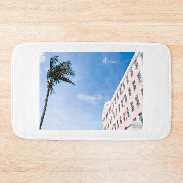 Item preview, Palm Tree and Pink Building designed and sold by Ren Schimmer.