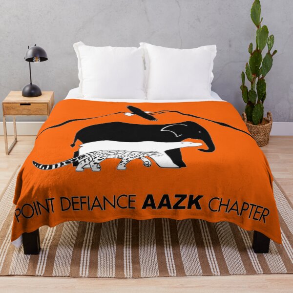 Item preview, Point Defiance AAZK Logo: Halloween Edition designed and sold by PtDefianceAAZK.