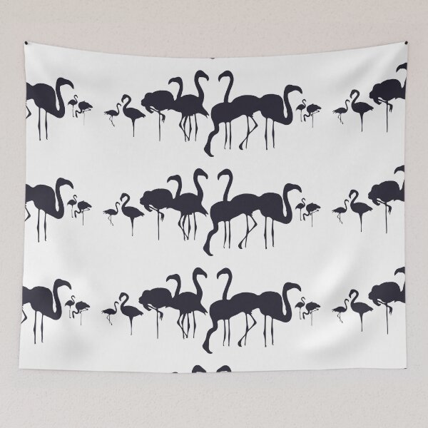 Item preview, flamingo silhouette designed and sold by irarte.