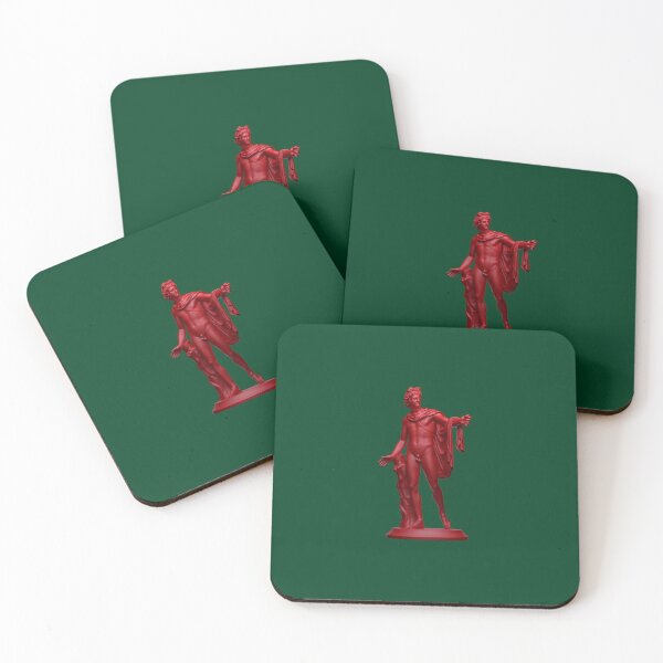 Item preview, Apollo Belvedere - LOARTZ Sculpture - Red designed and sold by URBANCRAFTee.