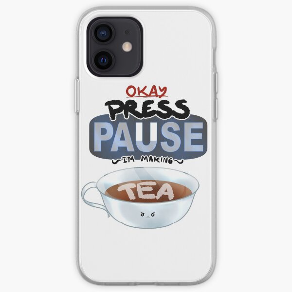 Ragequit Tea Break iPhone Soft Case