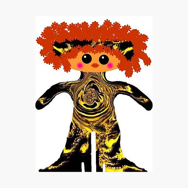 Item preview, Little Miss Georgia Sunshine Rag Doll designed and sold by Deborah Lazarus.
