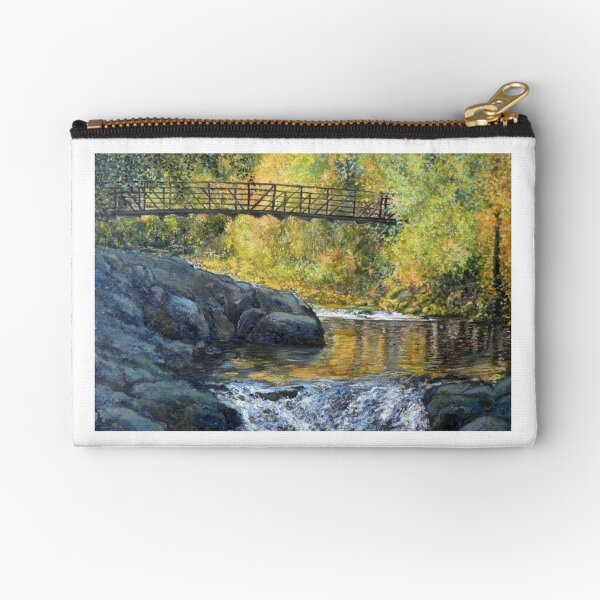 Boulder Creek - Late Afternoon Zipper Pouch