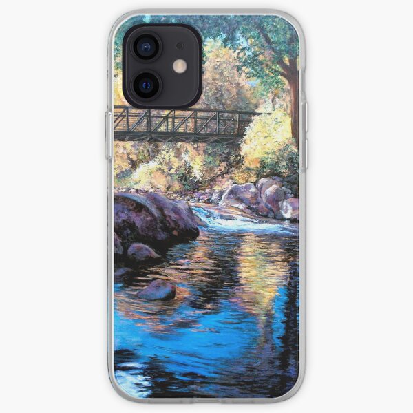 Boulder Creek Bridge - Late Afternoon iPhone Soft Case