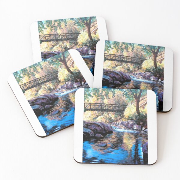 Item preview, Boulder Creek Bridge - Late Afternoon designed and sold by Tom Roderick.