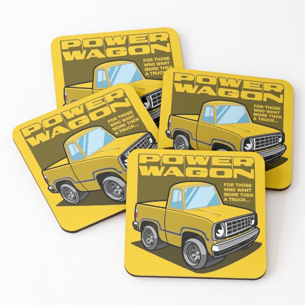 Item preview, School Bus Yellow - Power Wagon designed and sold by Justin Ellis.