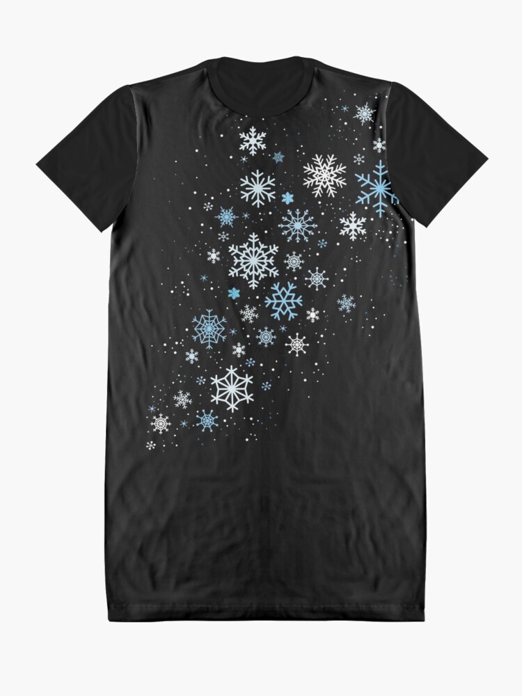 Alternate view of Winter breeze Graphic T-Shirt Dress