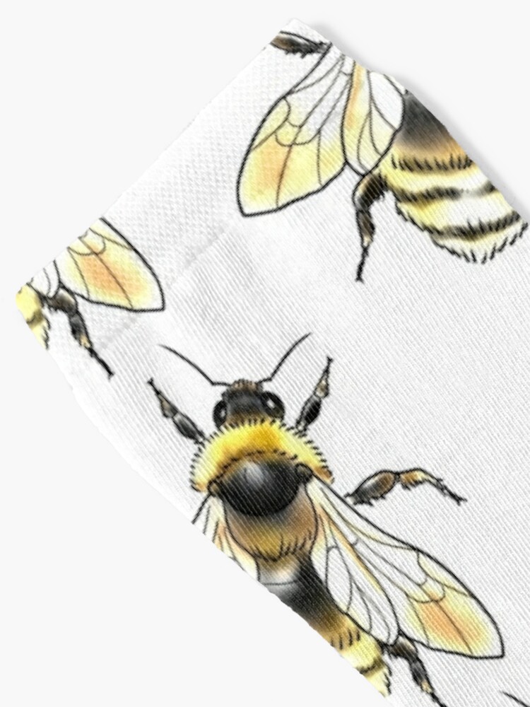 fuzzy bee socks