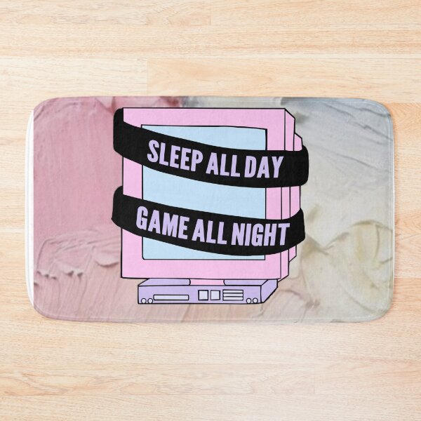Item preview, Sleep All Day, Game All Night  designed and sold by kated37.