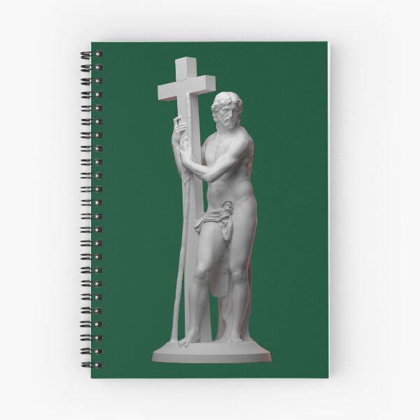 Item preview, Risen Christ by Michelangelo - LOARTZ Sculpture - Black and White designed and sold by URBANCRAFTee.