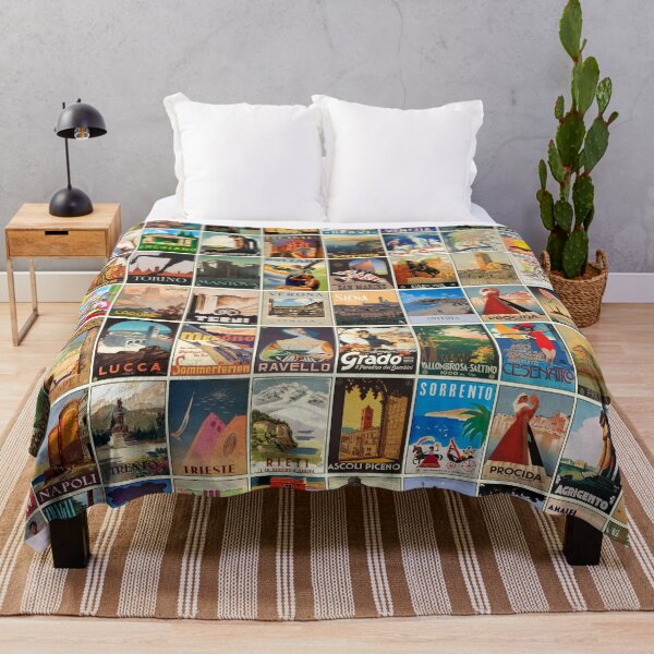 Item preview, Italy Travel Posters designed and sold by Montage-Madness.
