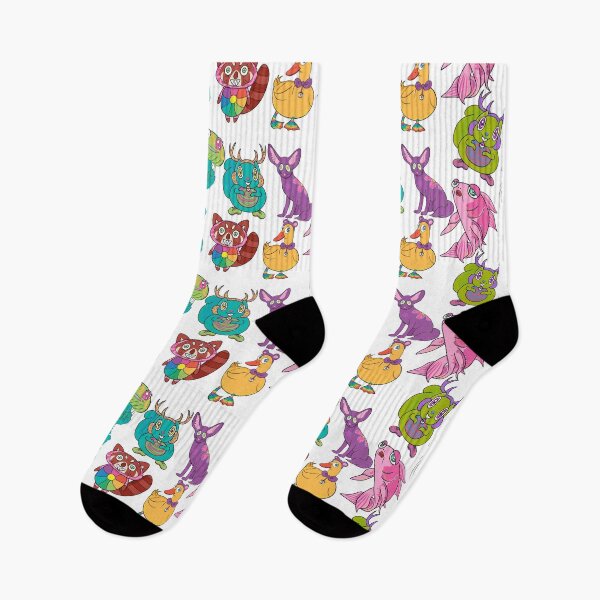 Item preview, Critter socks designed and sold by KristinKatnip.