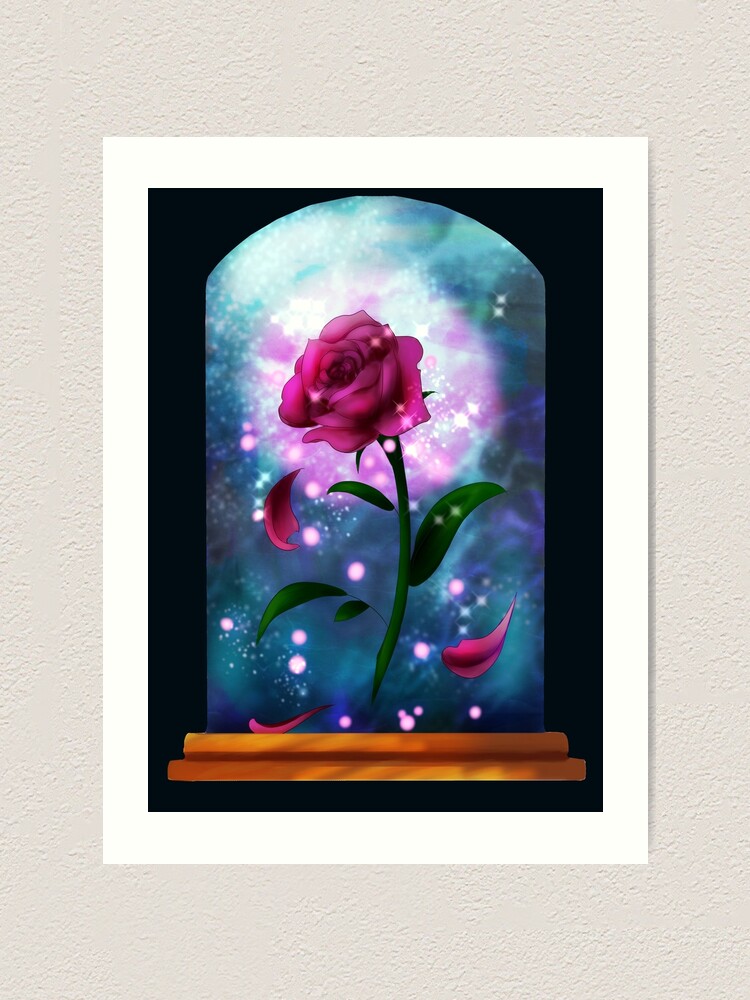 Enchanted Rose Art Print By Sirrah00 Redbubble