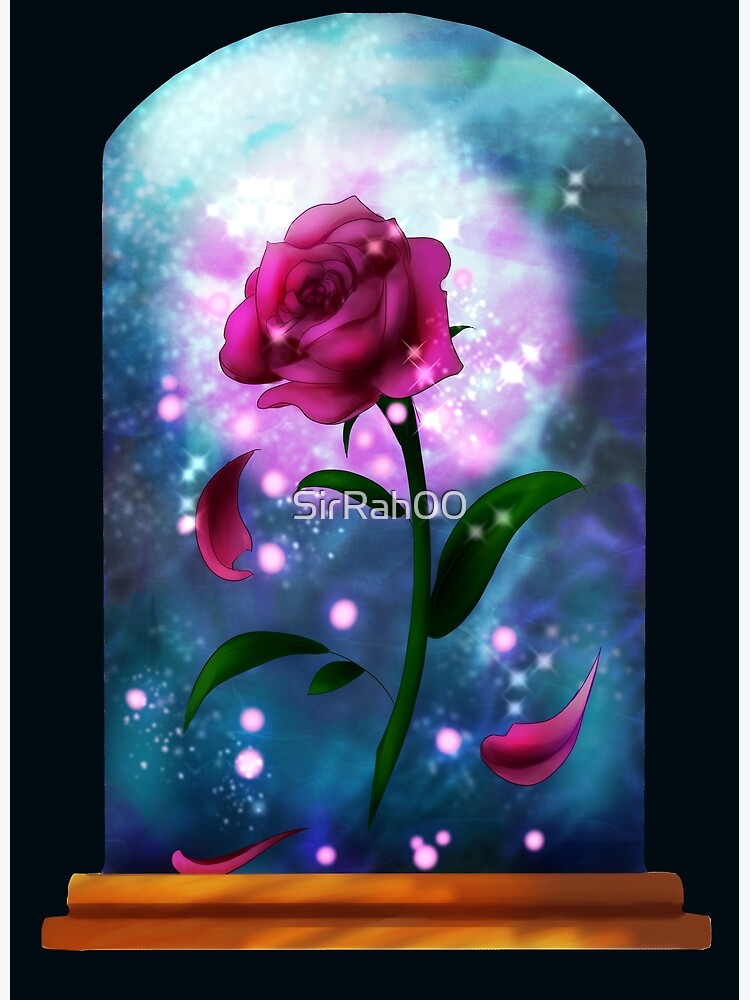 Enchanted Rose Postcard By Sirrah00 Redbubble