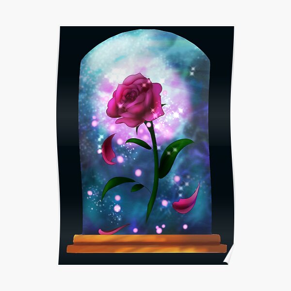 Enchanted Rose Poster For Sale By Sirrah00 Redbubble