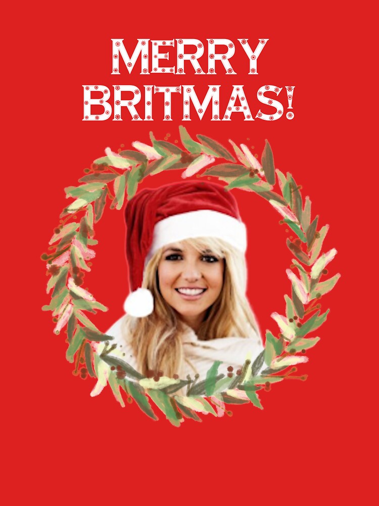 "Merry Britmas For Celebrating a Very Britney Christmas (White Text