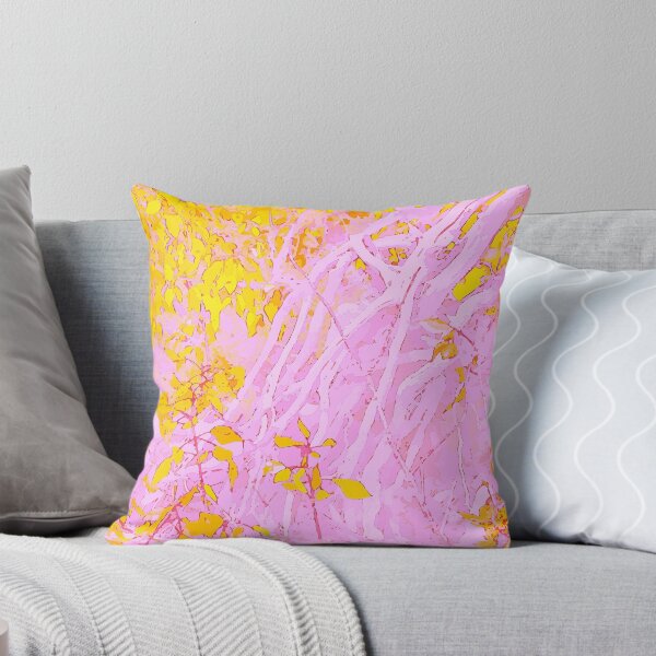 Item preview, Intertwined branches in pink and gold designed and sold by Boho Contessa.