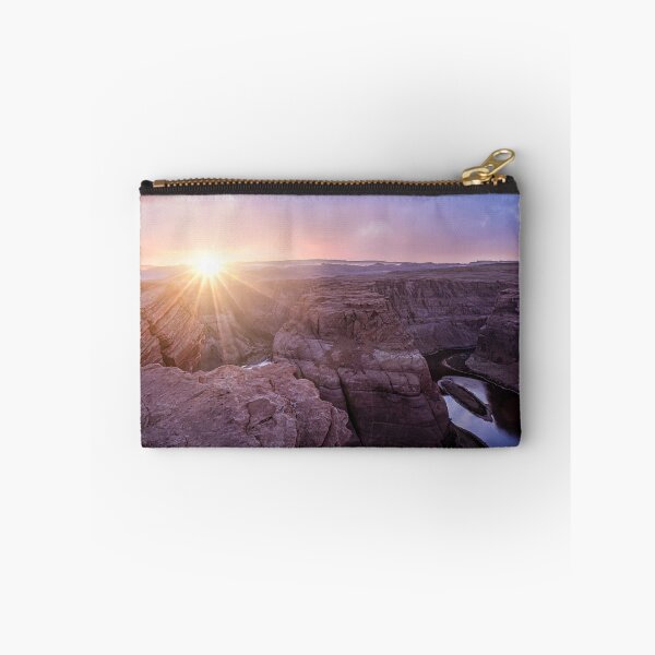 Item preview, Dramatic sunset with sunrays in horseshoe bend canyon in Page Arizona designed and sold by rodgimenez.