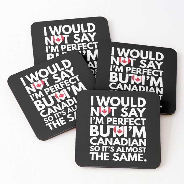 Item preview, No digo que soy perfecto, pero soy canadiense, es casi lo mismo. designed and sold by elhefe.