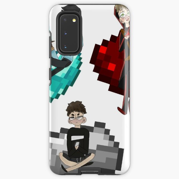 Minecraft Youtuber Cases For Samsung Galaxy Redbubble - galaxy roblox ores