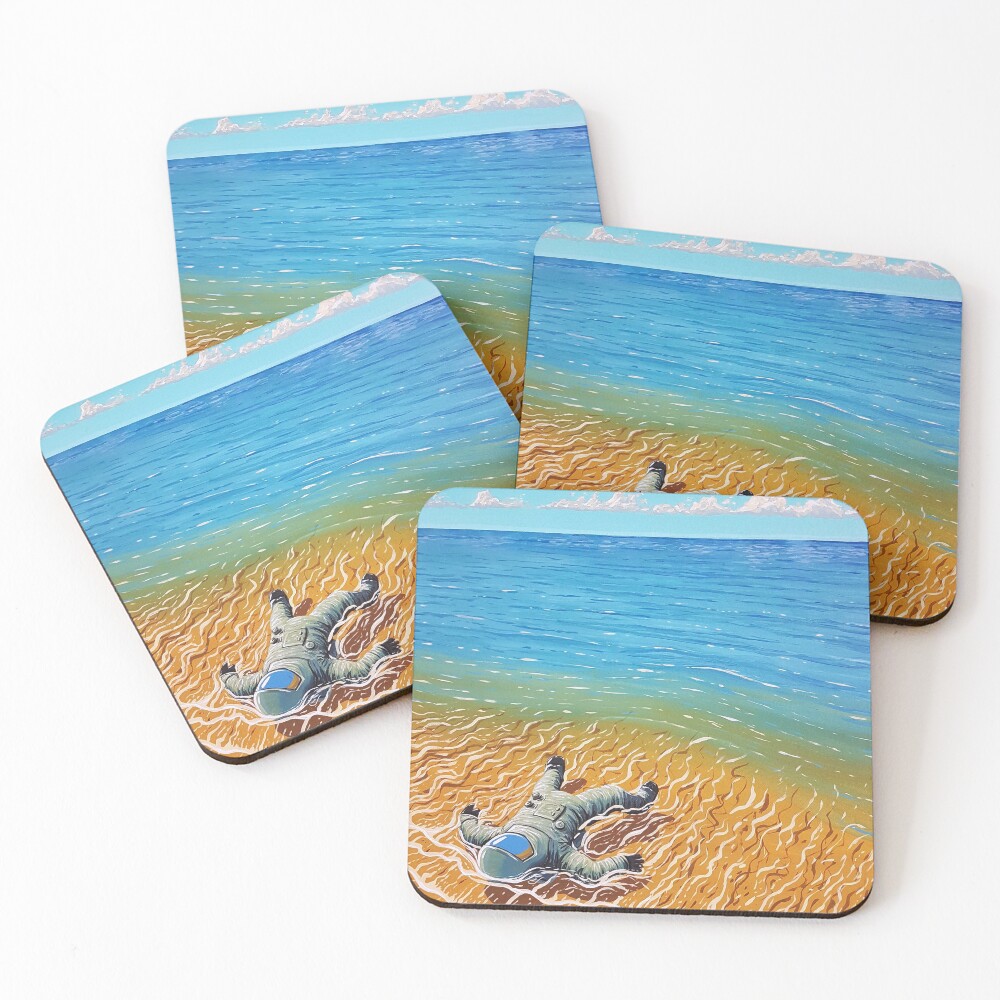 Item preview, Coasters (Set of 4) designed and sold by flooko.