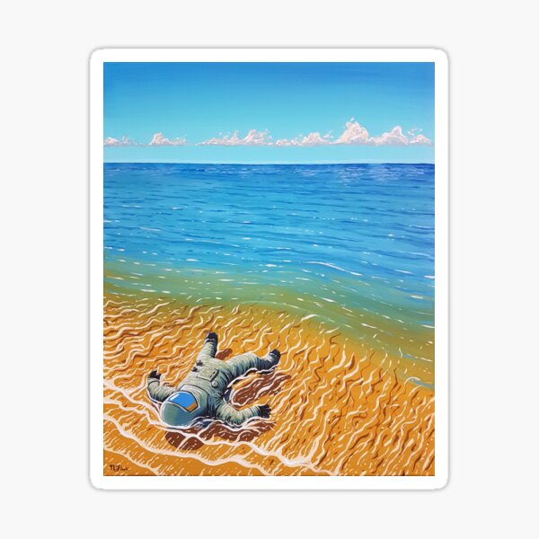 Washed Up Sticker