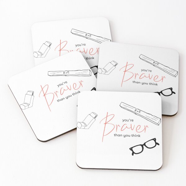 Item preview, You’re braver than you think • Reddie  designed and sold by OUaTPreachers.