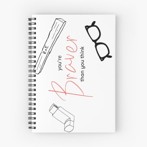 Item preview, You’re braver than you think • Reddie  designed and sold by OUaTPreachers.