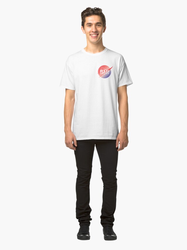 Vista alternativa de Camiseta clásica Red velvet nasa inspired logo