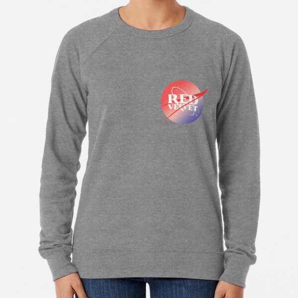 Red velvet nasa inspired logo Sudadera ligera