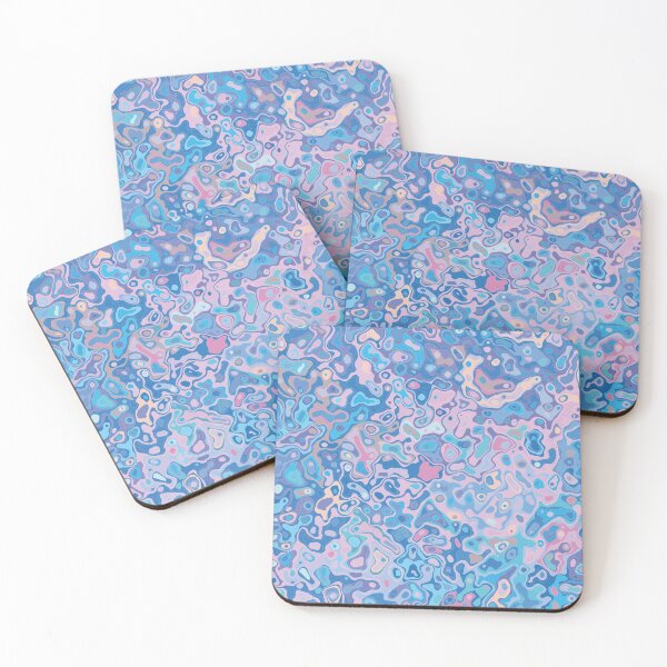 Item preview, Trapped in the 90s abstract vaporwave pastel colors pattern designed and sold by pignpix.