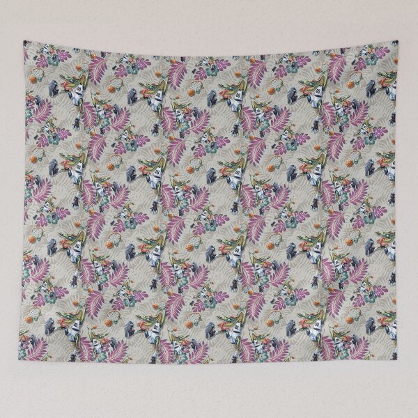 Item preview,  Dinosaur Basketball Hawaiian Floral Pattern LT designed and sold by MudgeStudios.
