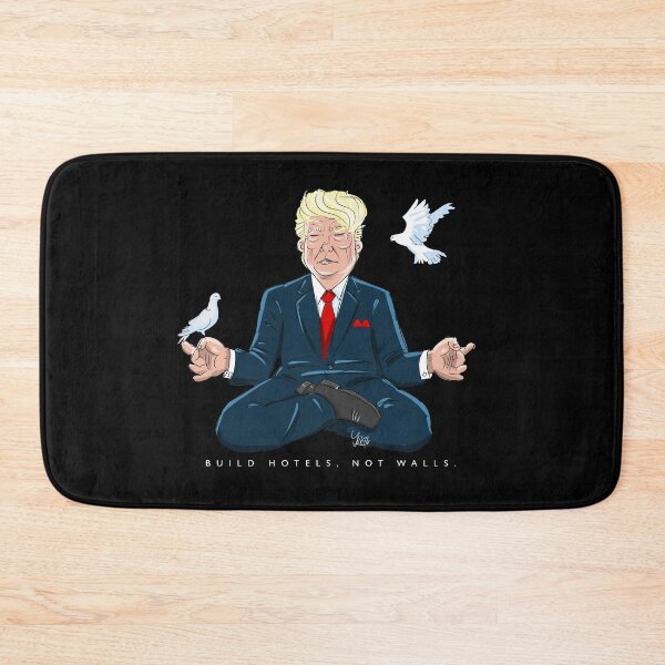 Item preview, Zen Leader: "Build hotels, not walls."  designed and sold by yukho.