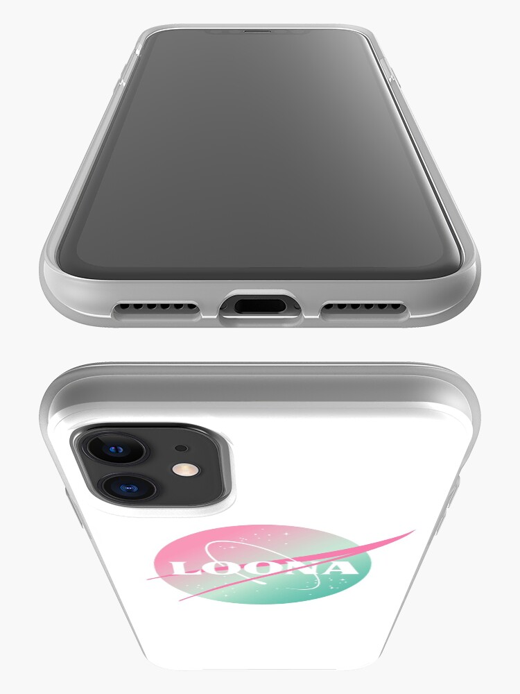 Vista alternativa de Funda y vinilo para iPhone Loona nasa inspired logo
