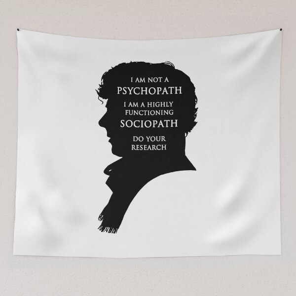 Item preview, Highly Functioning Sociopath 2 designed and sold by DafyddEm.