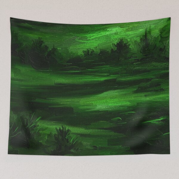 Item preview, Green Landscape DPAR170529a designed and sold by CSteenArt.