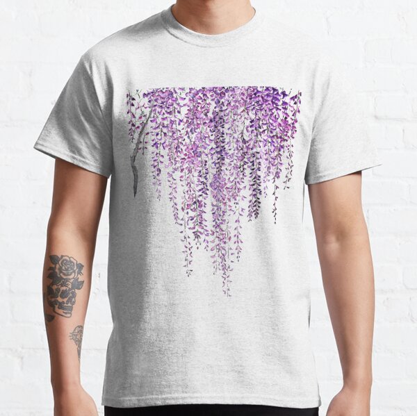purple wisteria  in bloom  Classic T-Shirt