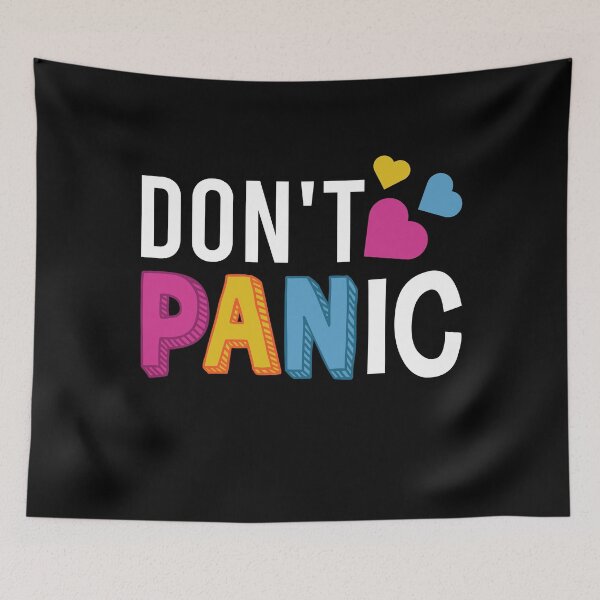 Item preview, Do not panic designed and sold by tonstan.