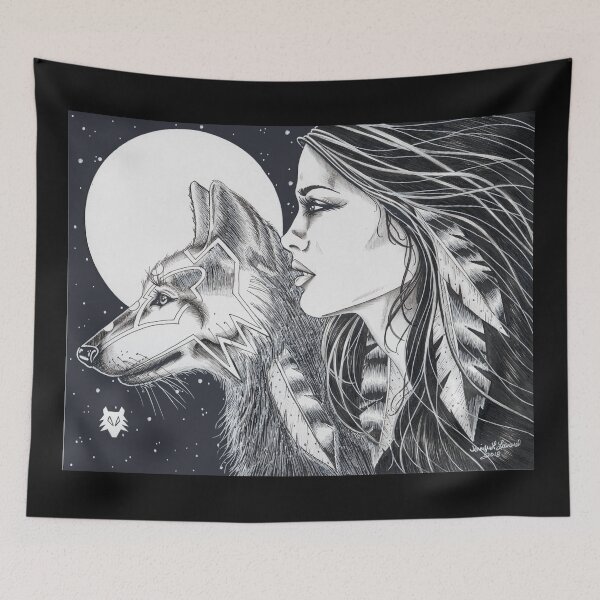 Item preview, Pamuy and Wolf designed and sold by Jennifer Leonard.